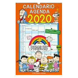 peanuts-calendario-agenda-2020