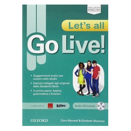 go-live-lets-all-vol-1-2-3-per-la-scuola-media